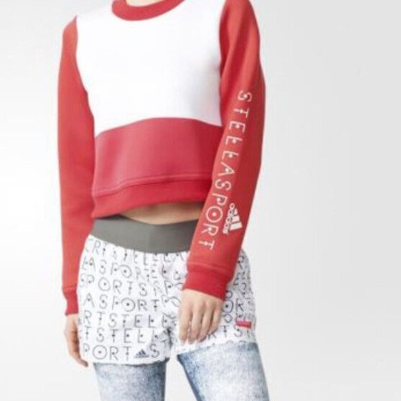 Adidas Women's Stellasport Spacer Sweatshirt 946411 - Picture 1 of 3
